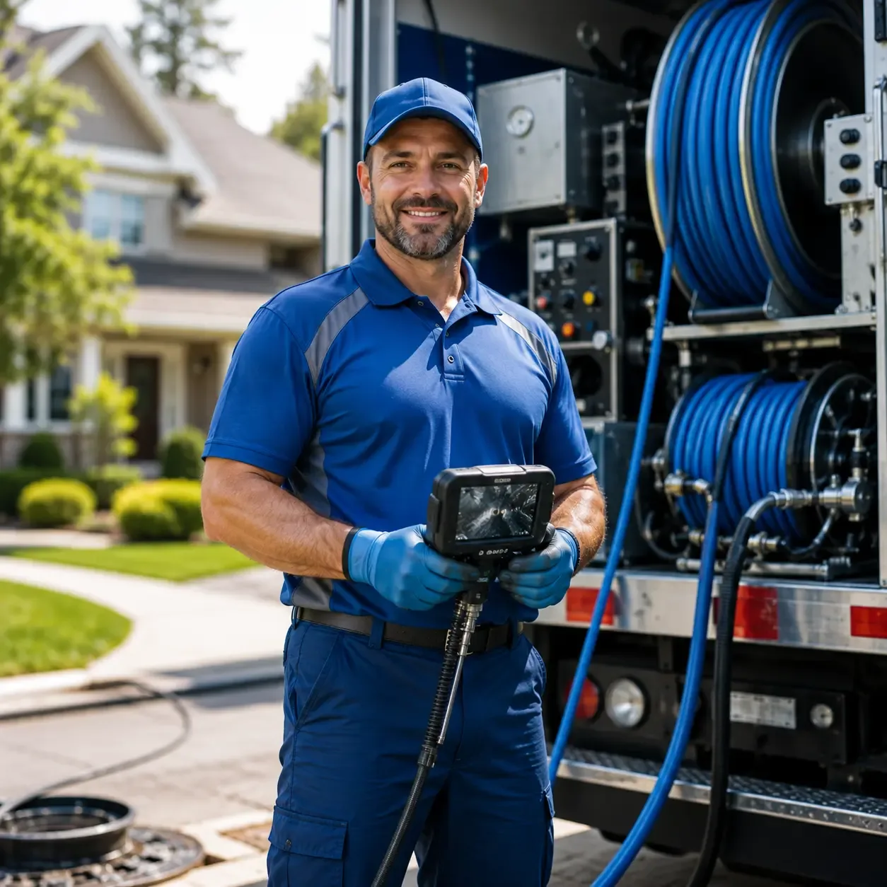 Local outdoor drain cleaning specialists in Easton, MD